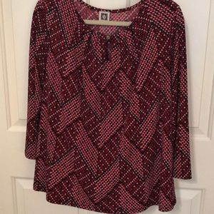 Lightweight Anne Klein top